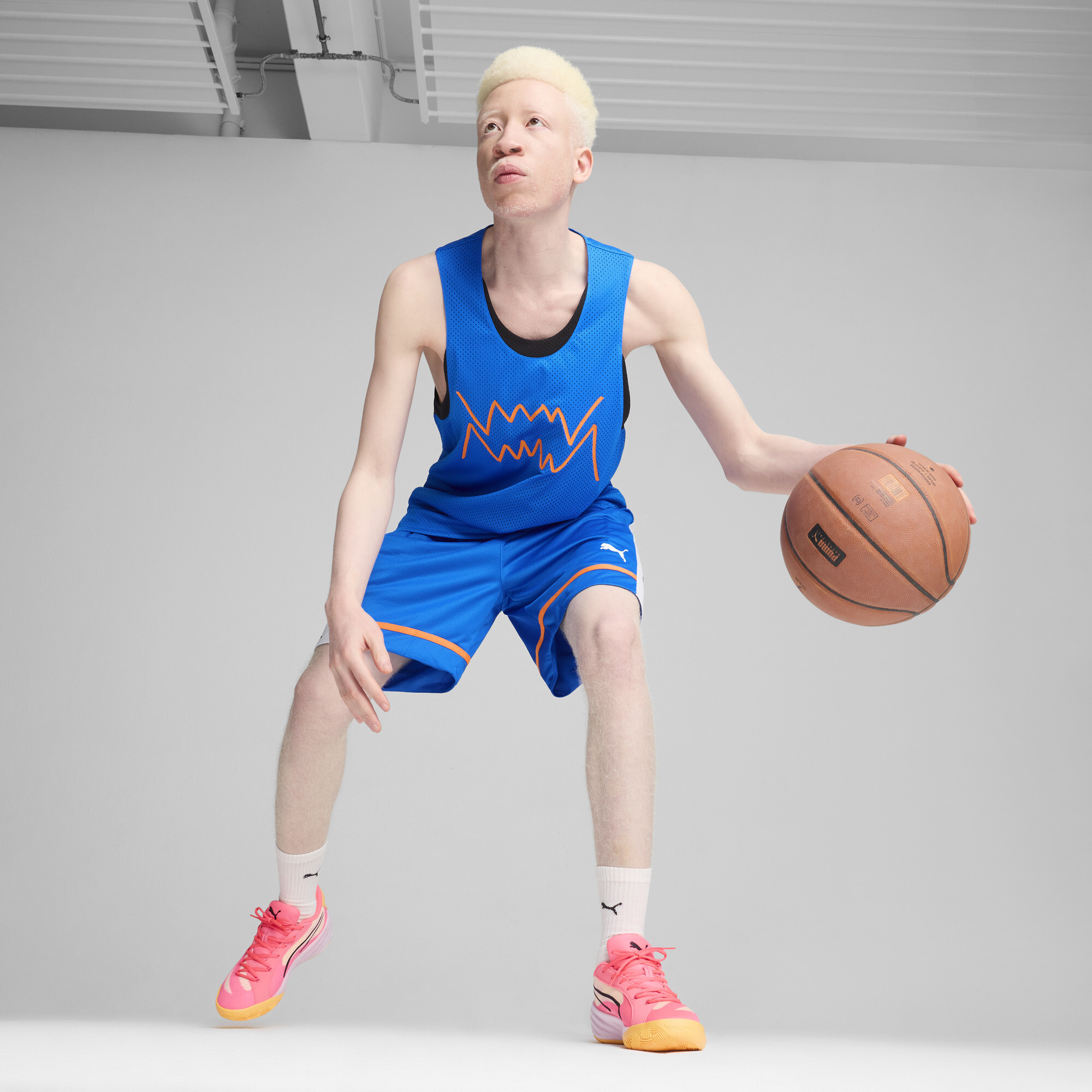 PUMA All-Pro NITROâ¢ basketbalschoenen, Zwart, Maat 49,5 thumbnail 7