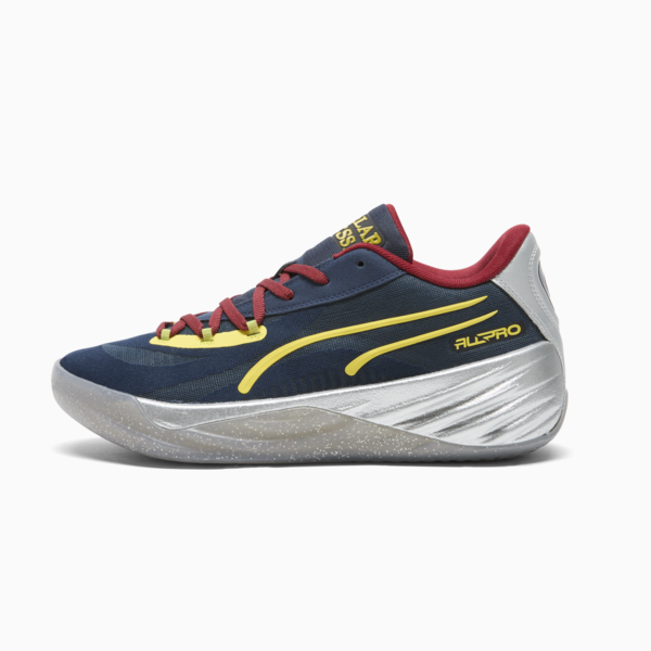 All-Pro NITRO™ Polar Express Basketball Shoes, Club Navy-Intense Red-Golden Fog-Yellow Blaze-Silver Mist, large-MEX