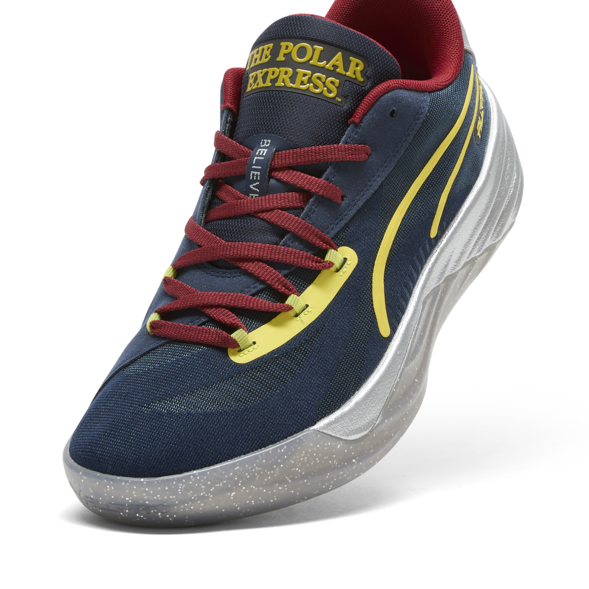 Puma All-Pro Nitro Men - Handbalschoenen - navy - maat 43