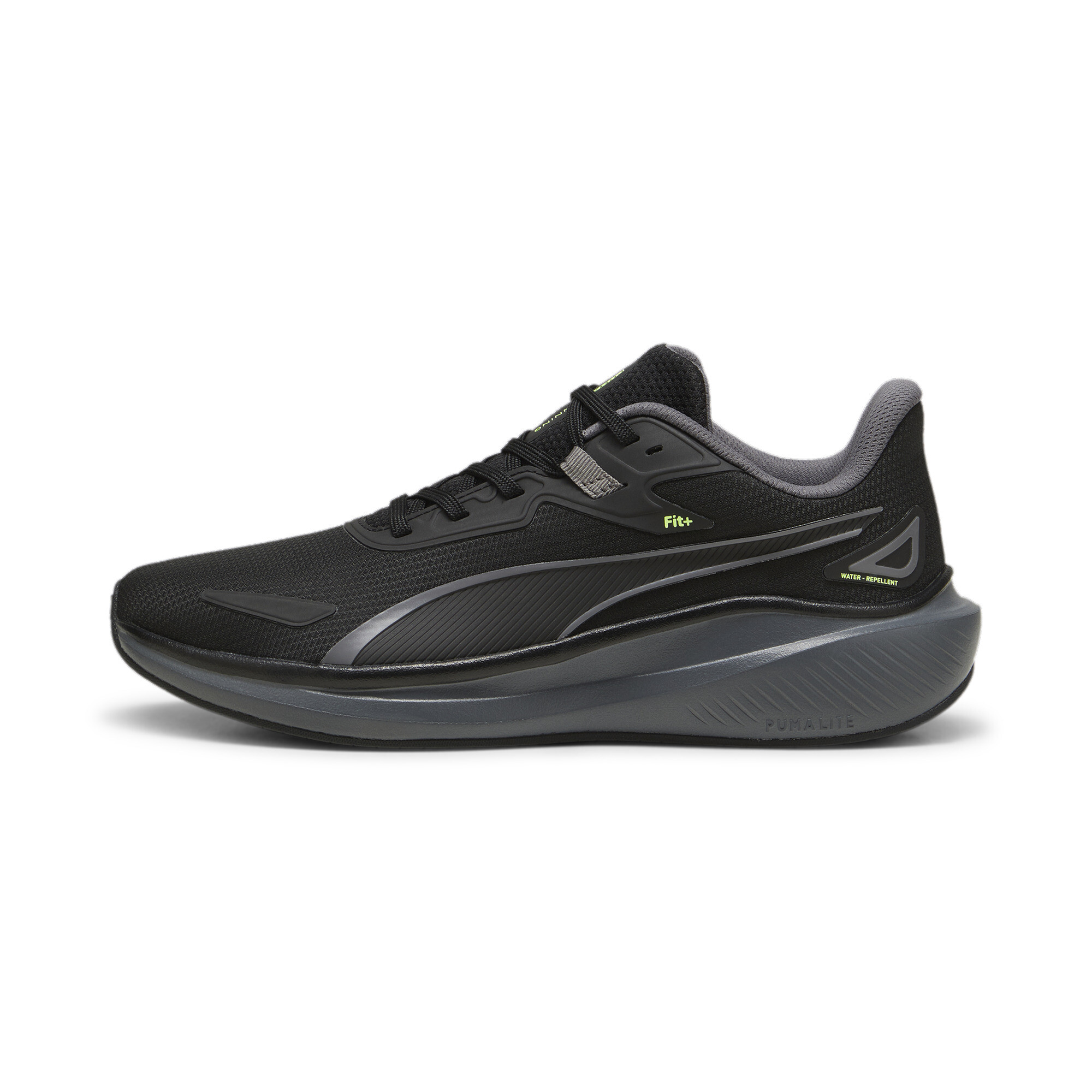 Puma Skyrocket Lite WTR Laufschuhe Unisex | Black/Fizzy Apple | Größe: 45