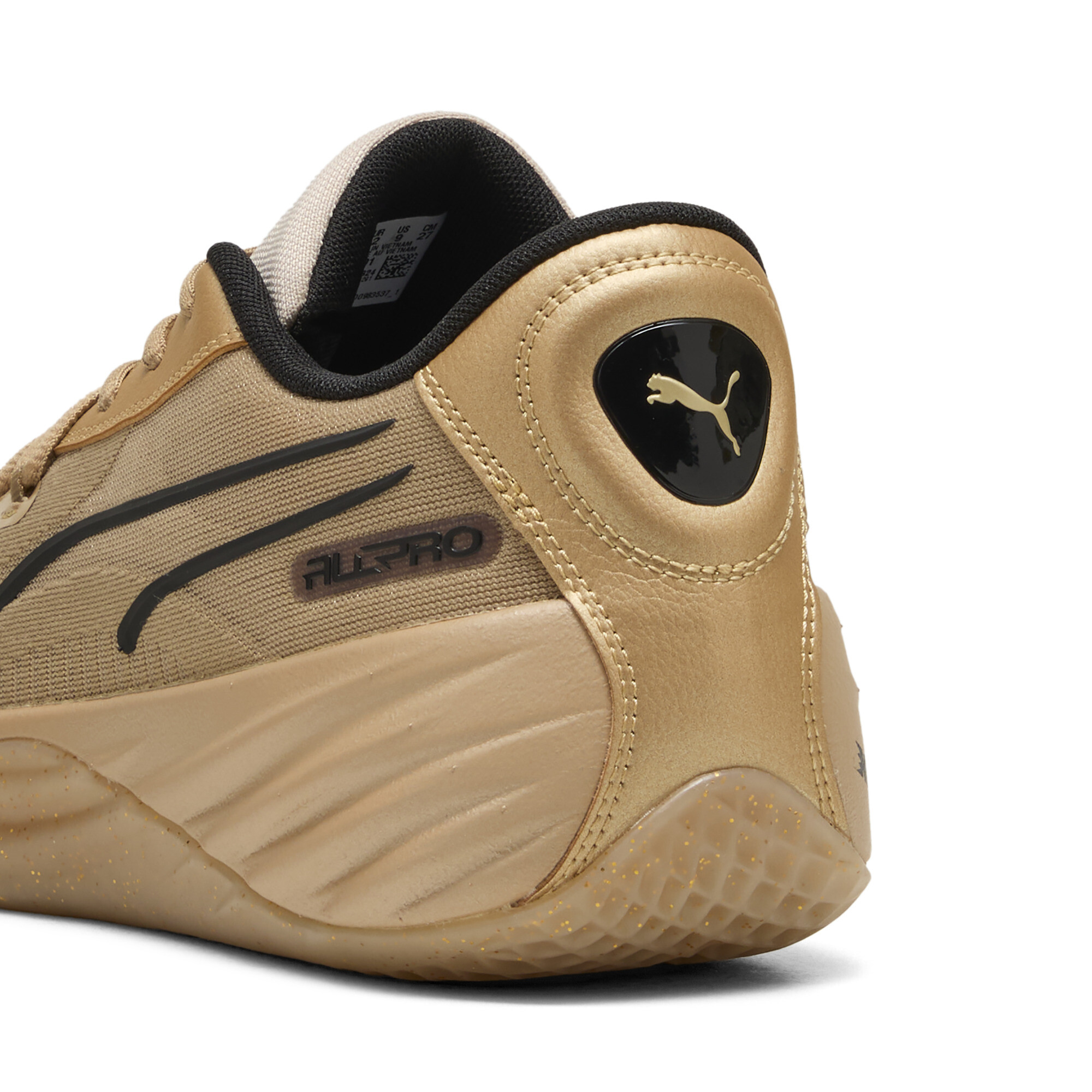 Puma Schröder All-Pro NITRO™ Basketball Shoes, Gold, Size 46, Shoes