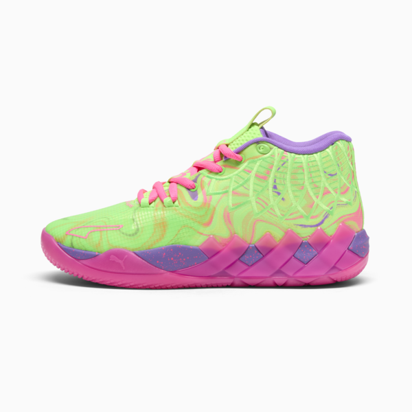 Zapatillas de básquet MB.01 Inverse Toxic, Purple Glimmer-KNOCKOUT PINK-Green Gecko, large-ARG