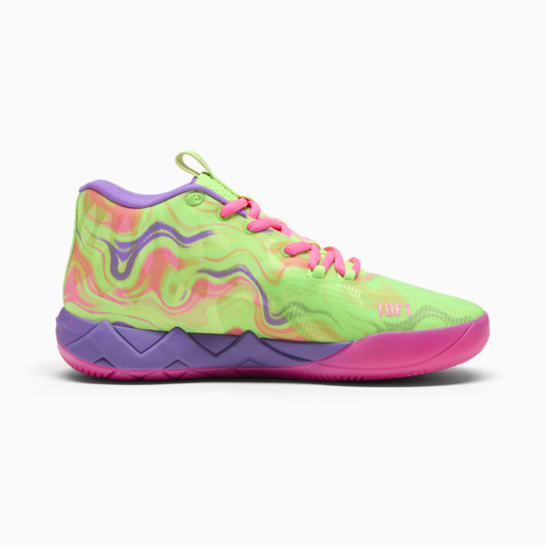 Zapatillas de básquet MB.01 Inverse Toxic, Purple Glimmer-KNOCKOUT PINK-Green Gecko, large-ARG