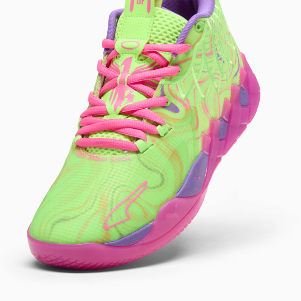 Zapatillas de básquet MB.01 Inverse Toxic, Purple Glimmer-KNOCKOUT PINK-Green Gecko, large-ARG