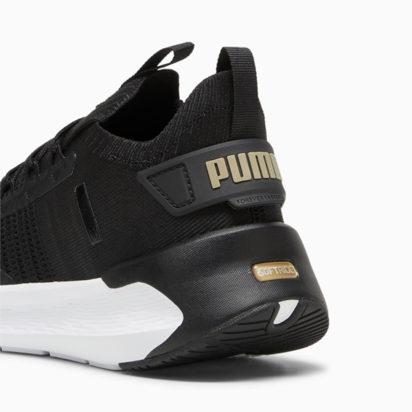Tenis mujer running SOFTRIDE Symmetry Fuzion, PUMA Black-PUMA Gold, large-MEX