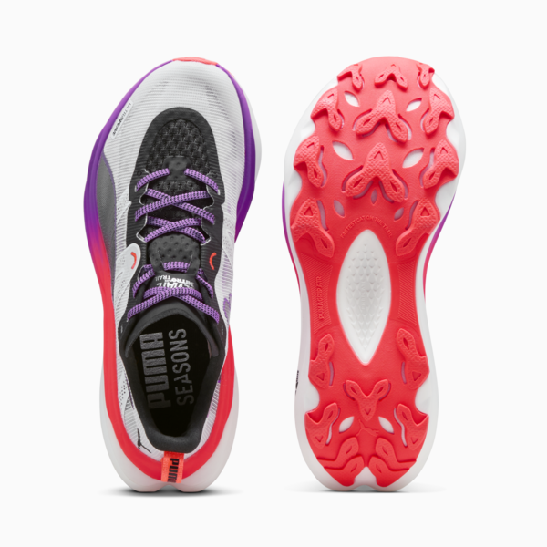Deviate NITRO™ Elite Trail Running Shoes Women, PUMA White-Glowing Red-Pure Magenta, large-ZAF
