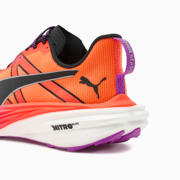 Deviate NITRO™ Elite Trail Running Shoes Women, Glowing Red-PUMA Black-Pure Magenta, large-ZAF
