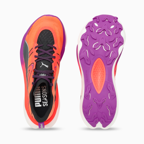 Deviate NITRO™ Elite Trail Running Shoes Women, Glowing Red-PUMA Black-Pure Magenta, large-ZAF