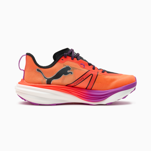 Deviate NITRO™ Elite Trail Running Shoes Women, Glowing Red-PUMA Black-Pure Magenta, large-ZAF