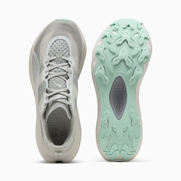 Deviate NITRO™ Elite Trail Running Shoes Women, Feather Gray-Mint Melt, large-ZAF
