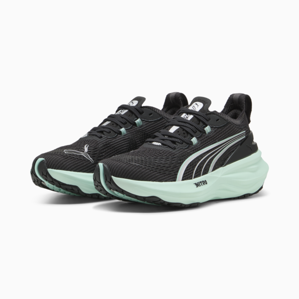 ForeverRun NITRO™ 2 Running Shoes Women, PUMA Black-Mint Melt, large-ZAF