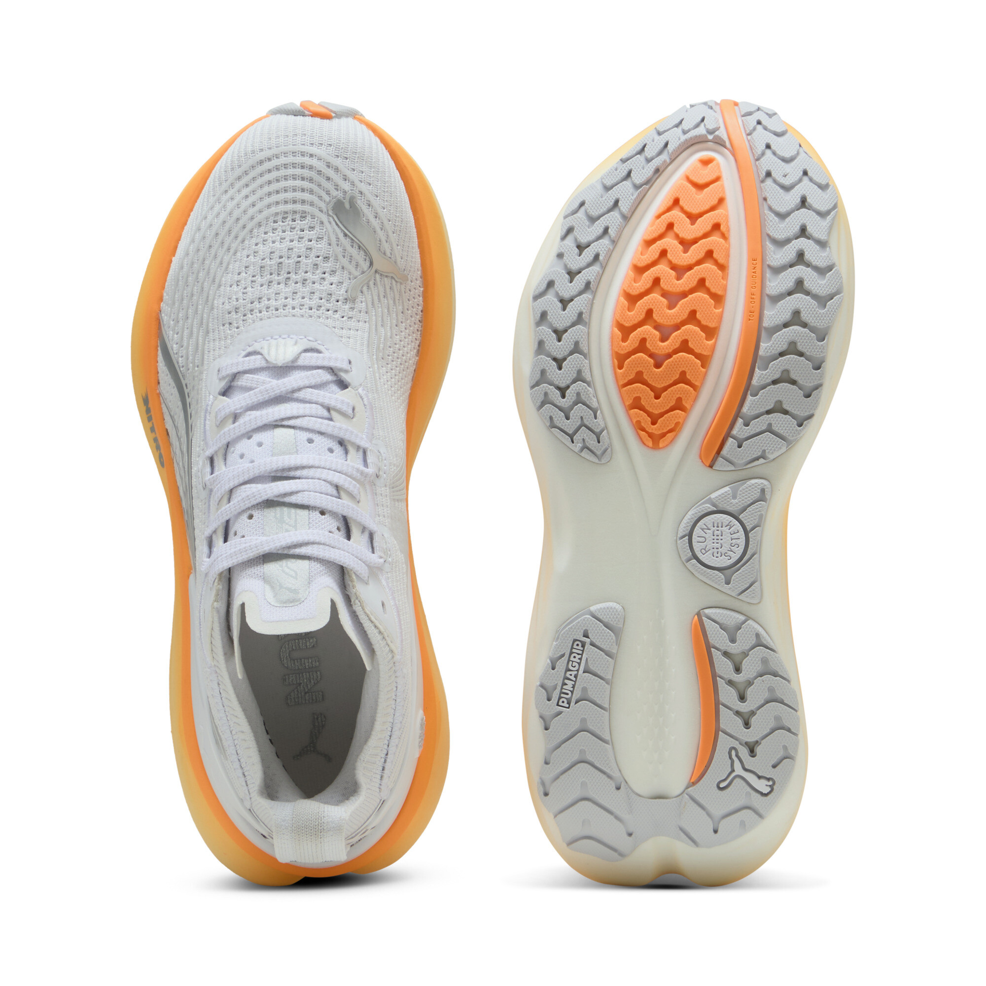 PUMA ForeverRun NITROâ¢ 2 hardloopschoenen voor Dames, Wit, Maat 41 thumbnail 4