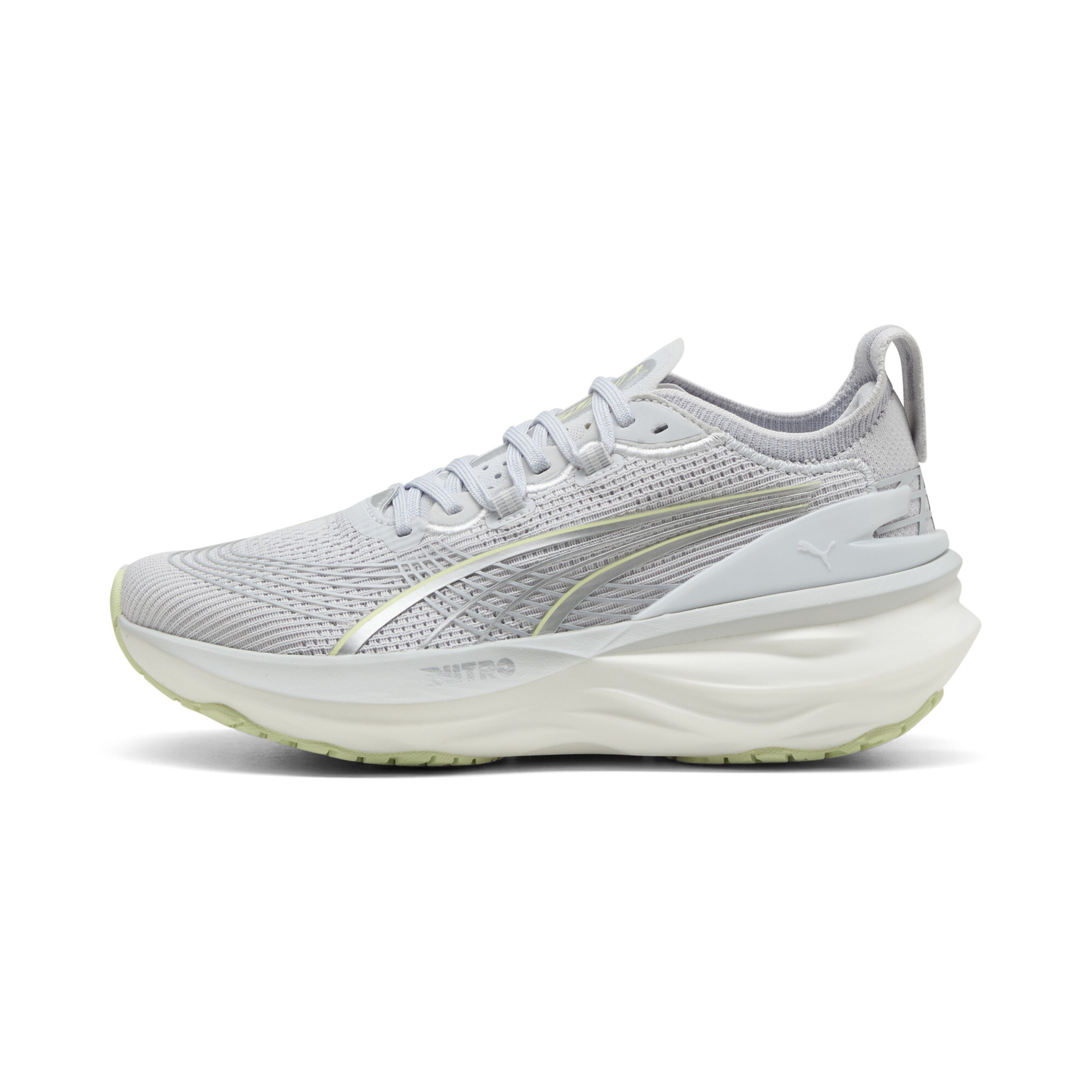 PUMA ForeverRun NITRO™ 2 hardloopschoenen voor Dames, Zilver, Maat 36