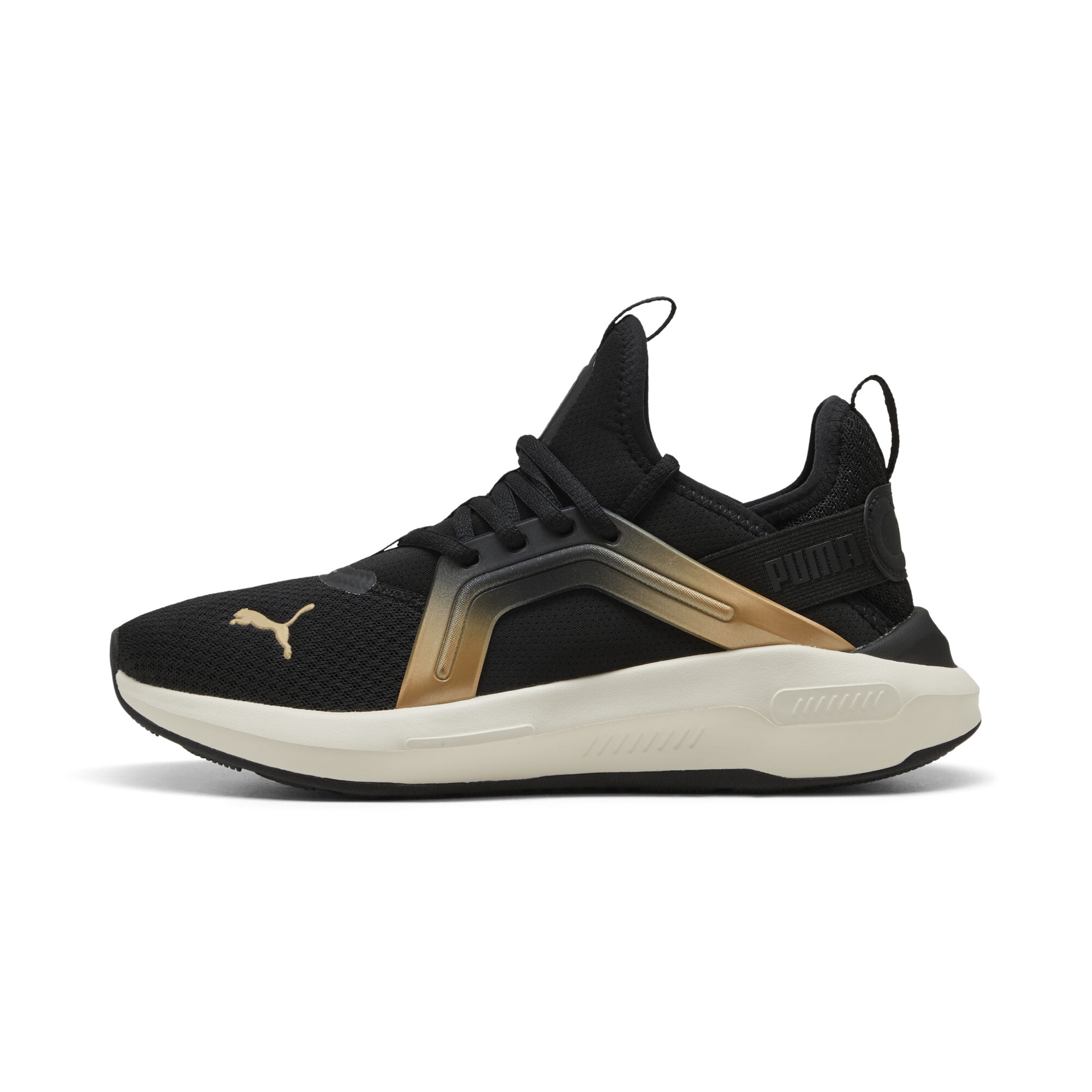 Shop Puma Softride Enzo 5 Metallic Women's Running Shoes In Black