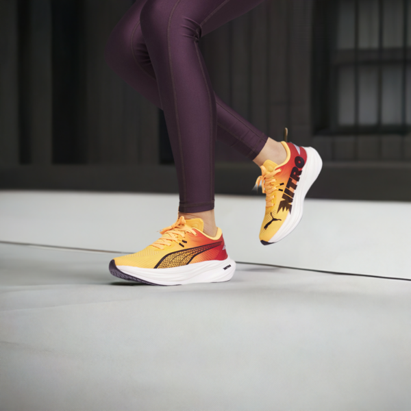 Zapatillas de running Deviate NITRO™ 3 para mujer, Sun Stream-Sunset Glow-PUMA White, large-ARG