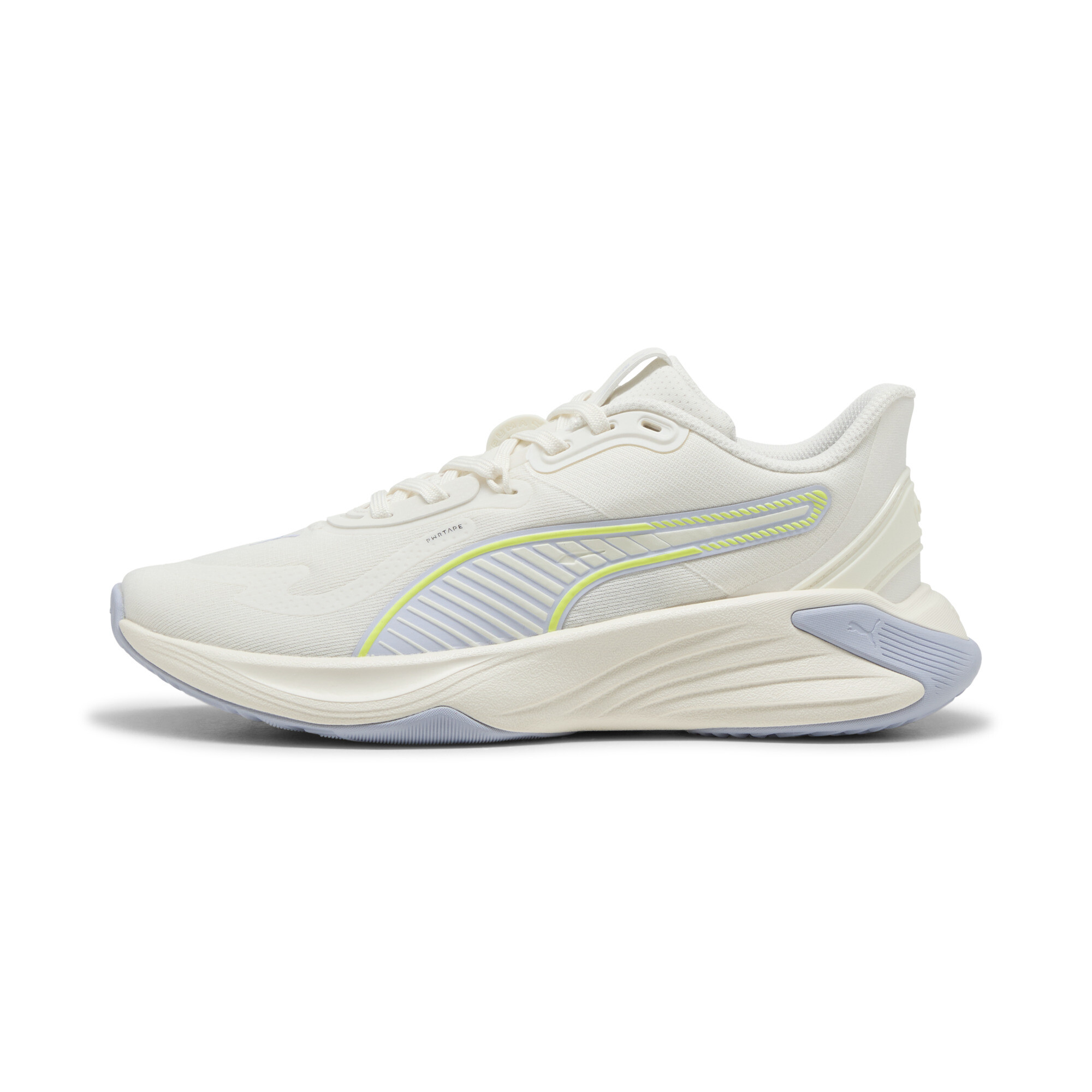 Puma PWR Hybrid Trainingsschuhe Damen | Warm White/Yellow Alert/Cool Weather | Größe: 35.5