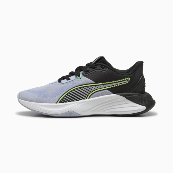 PWR Hybrid Training Shoes Women, Cool Weather-PUMA White-Green Glare, large-ZAF