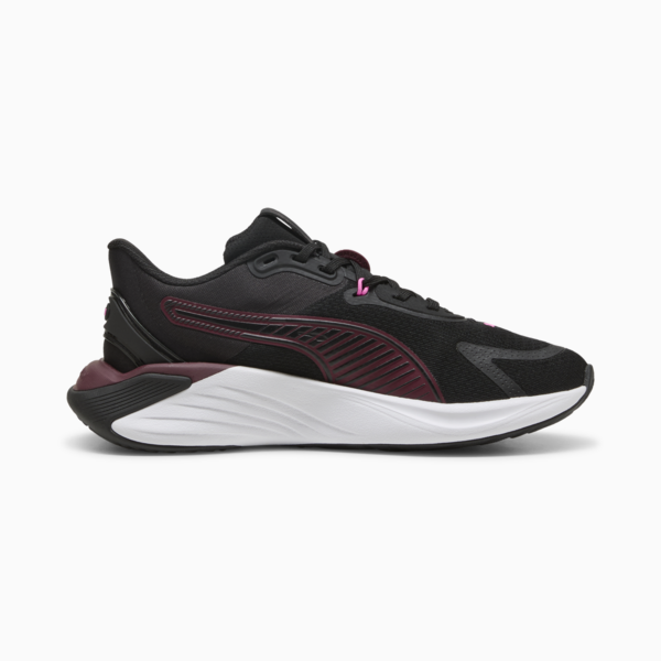 PWR Hybrid Training Shoes Women, PUMA Black-Ruby Shimmer-Pink Pixel, large-ZAF