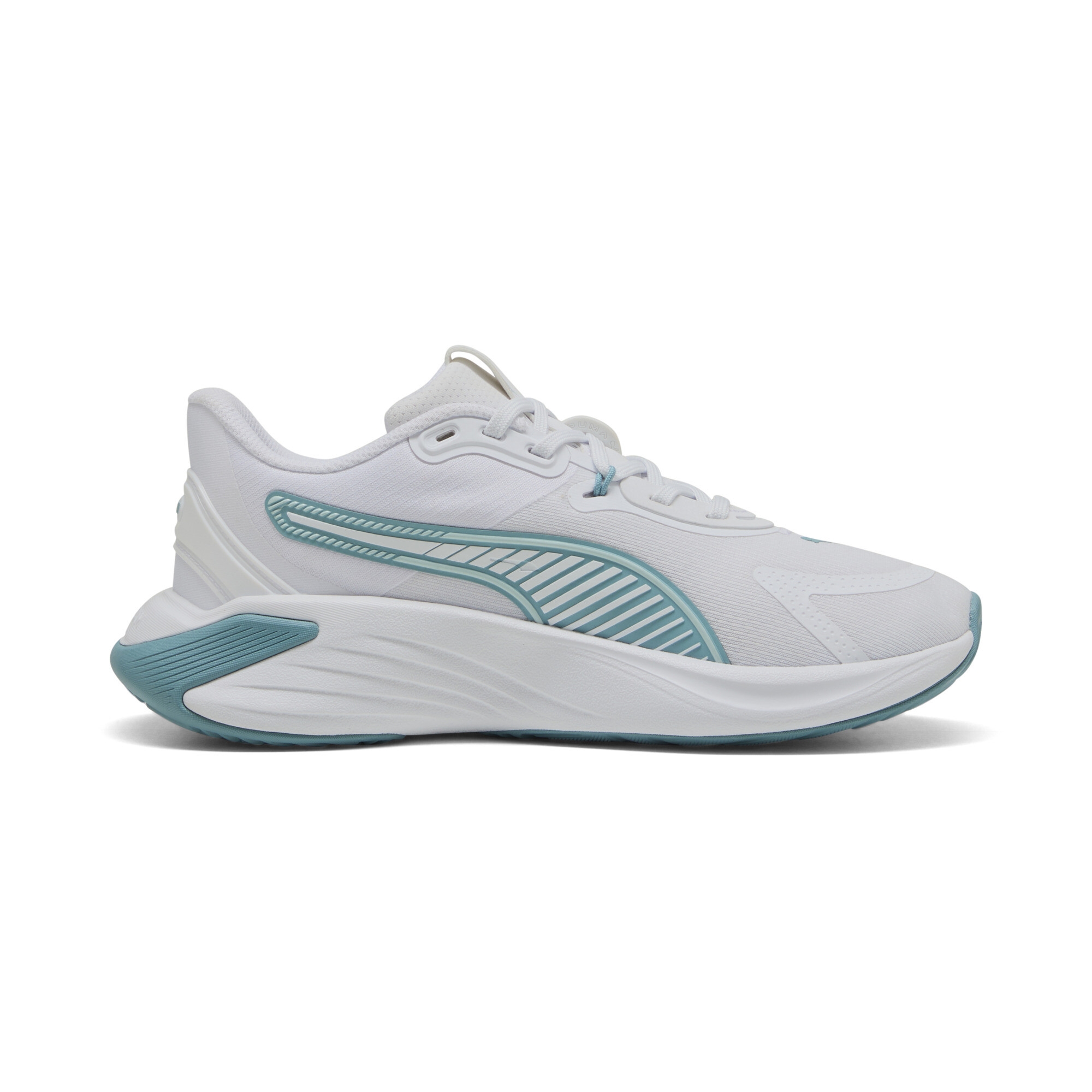 PUMA PWR Hybrid trainingsschoenen voor Dames, Blauw/Wit, Maat 40,5 thumbnail 3