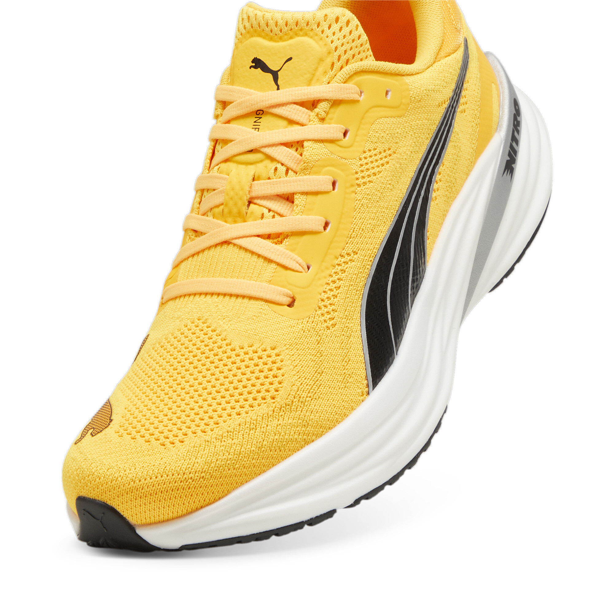 Men's Puma Magnify NITRO™ 2 Running Shoes, Orange, Size 41, Shoes