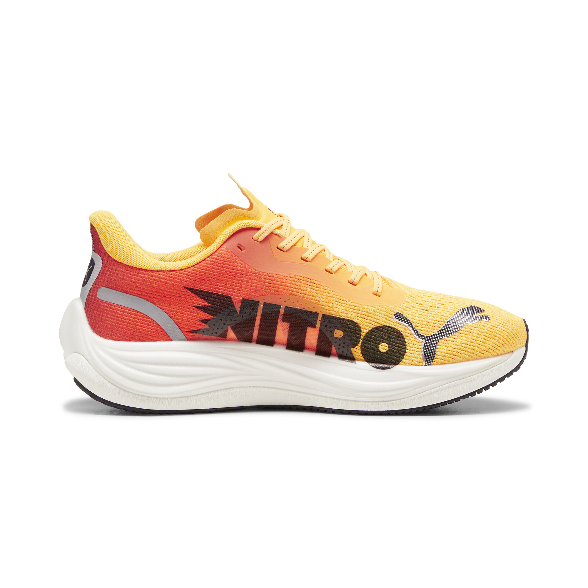 Men's PUMA Velocity NITRO™ 3 Running Shoes Men In Orange, Size EU 44