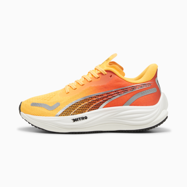 Velocity NITRO™ 3 Running Shoes Women, Sun Stream-Sunset Glow-PUMA White, large-ZAF