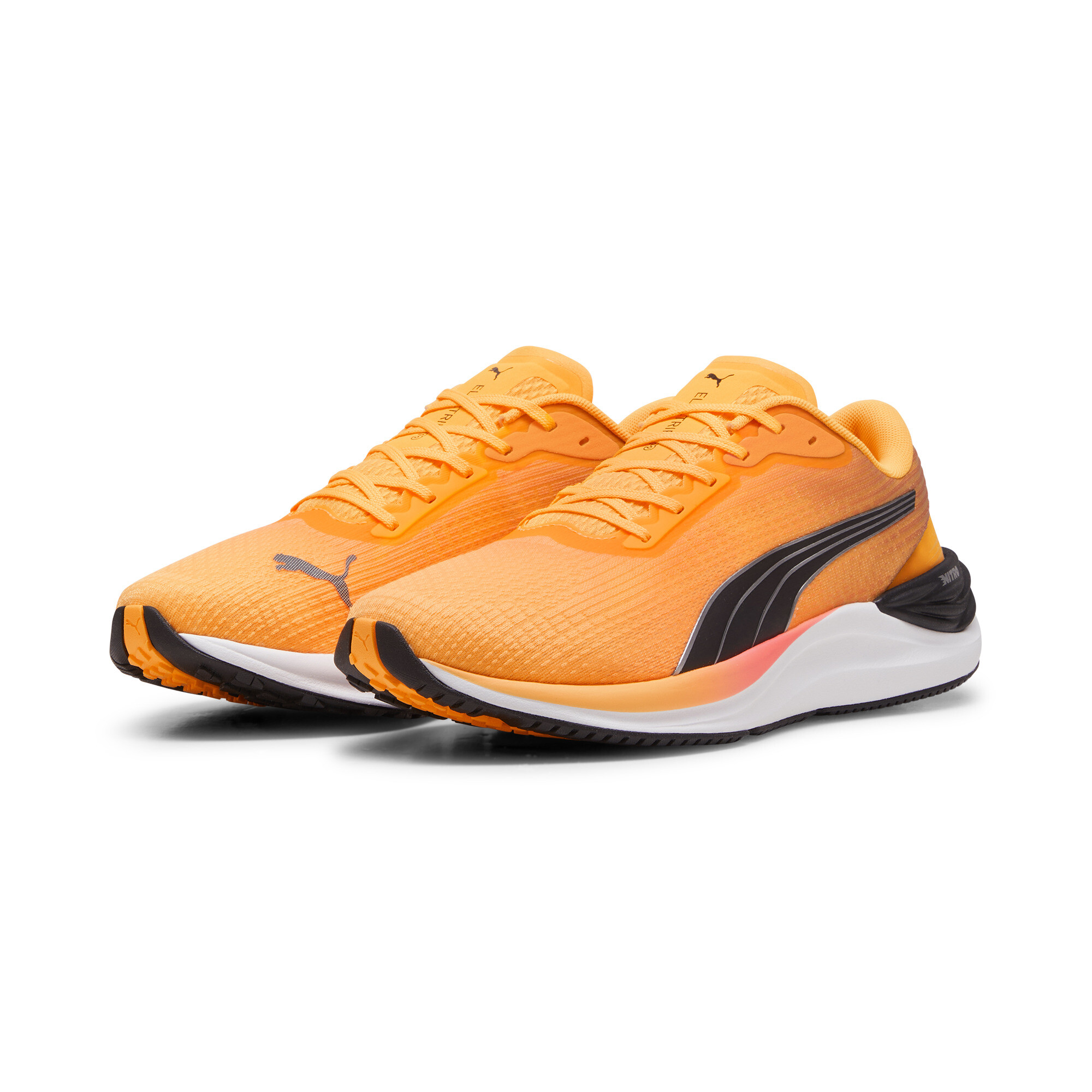 Men's Puma Electrify NITRO™ 3 Running Shoes, Orange, Size 45, Sports