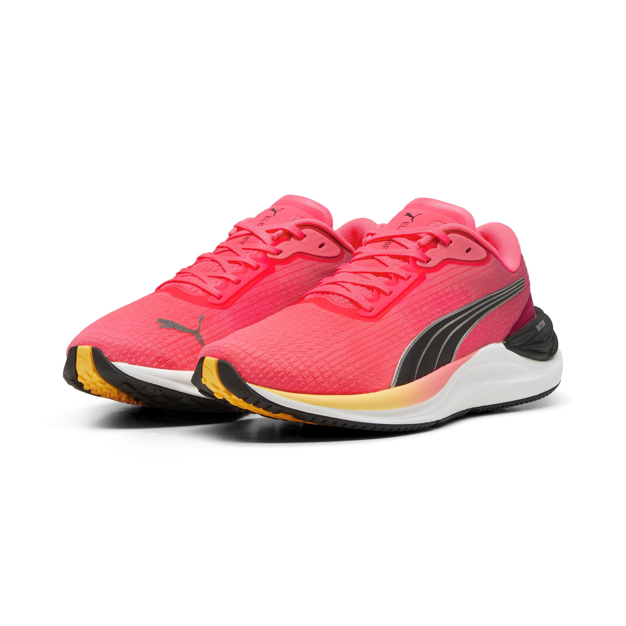 Women's Puma Electrify NITRO™ 3 Running Shoes, Orange, Size 35.5, Shoes