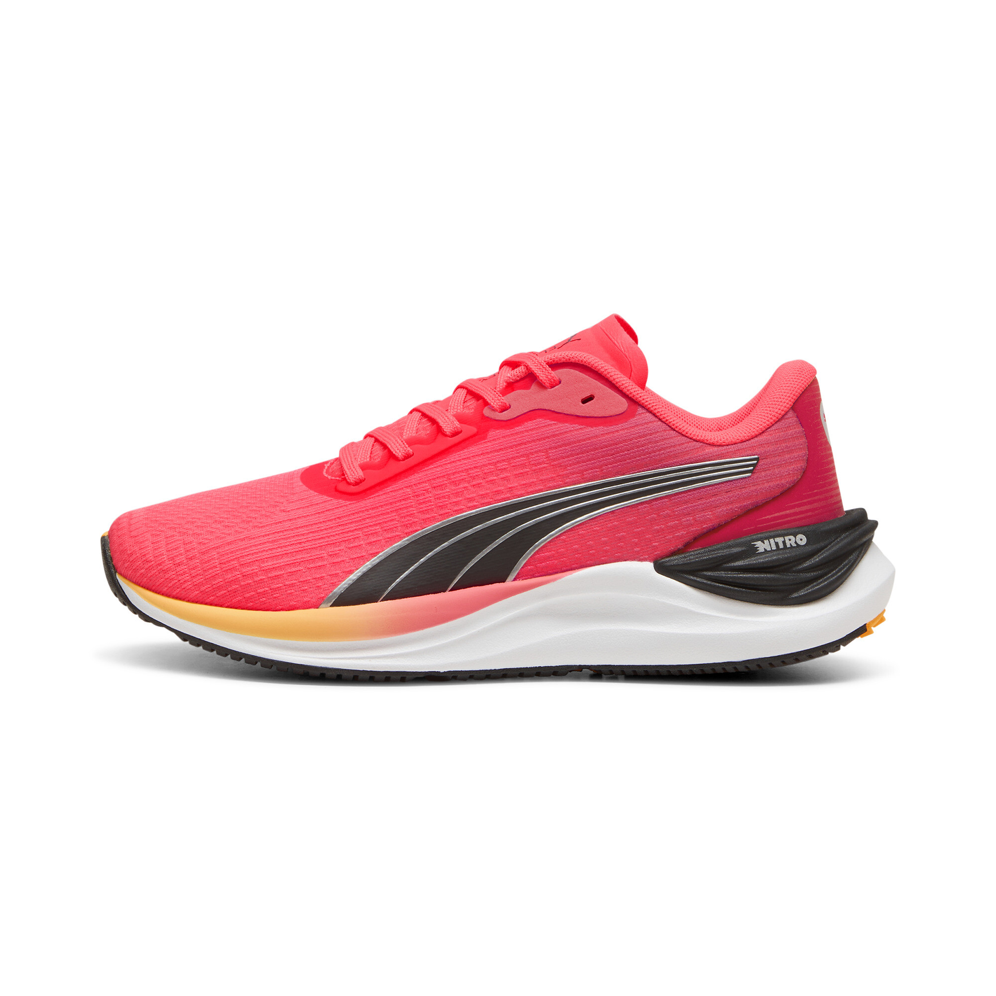 Women's Puma Electrify NITRO™ 3 Running Shoes, Orange, Size 35.5, Shoes