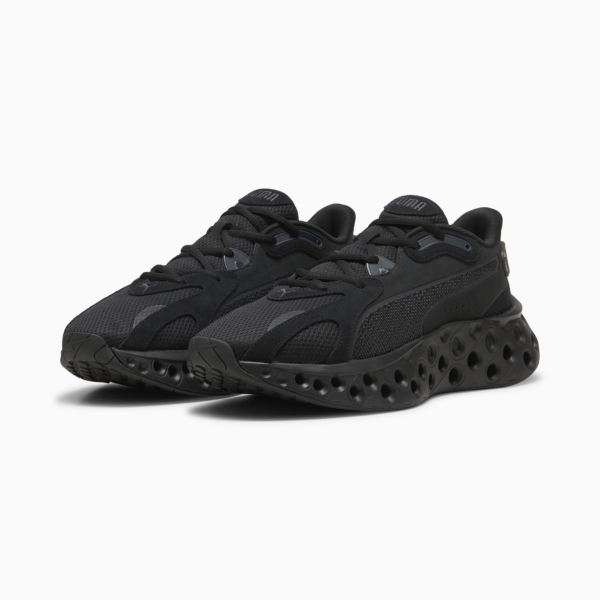 Tenis de running SOFTRIDE Frequence, PUMA Black-Flat Dark Gray, large-MEX