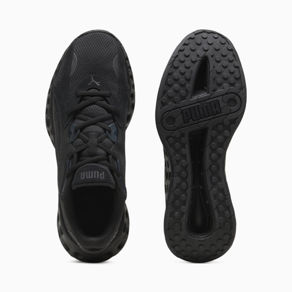 Tenis de running SOFTRIDE Frequence, PUMA Black-Flat Dark Gray, large-MEX