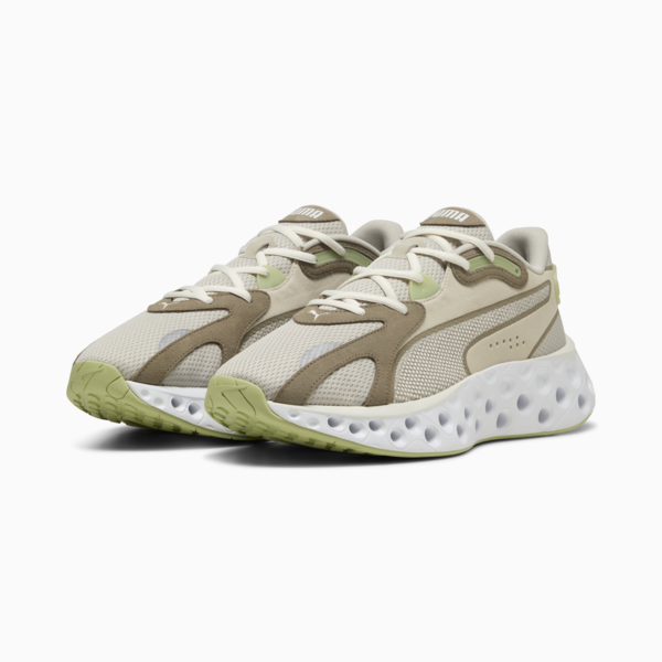 Tenis de running SOFTRIDE Frequence, Pistachio Green-Velvet Moss-Warm White, large-MEX