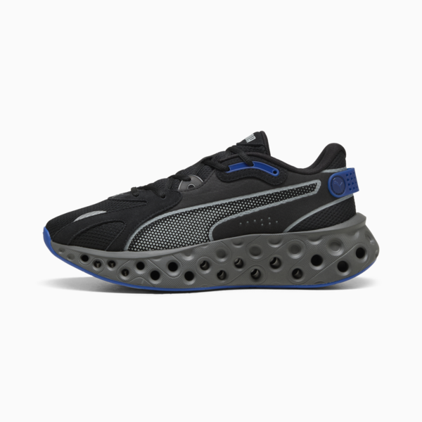 Tenis de running SOFTRIDE Frequence, PUMA Black-Vivid Blue-Cool Dark Gray, large-MEX