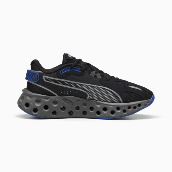 Tenis de running SOFTRIDE Frequence, PUMA Black-Vivid Blue-Cool Dark Gray, large-MEX