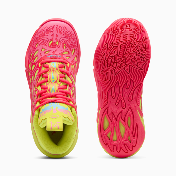 MB.04 1Love Basketball Shoes Youth, Pink Alert-Yellow Alert, large-ZAF