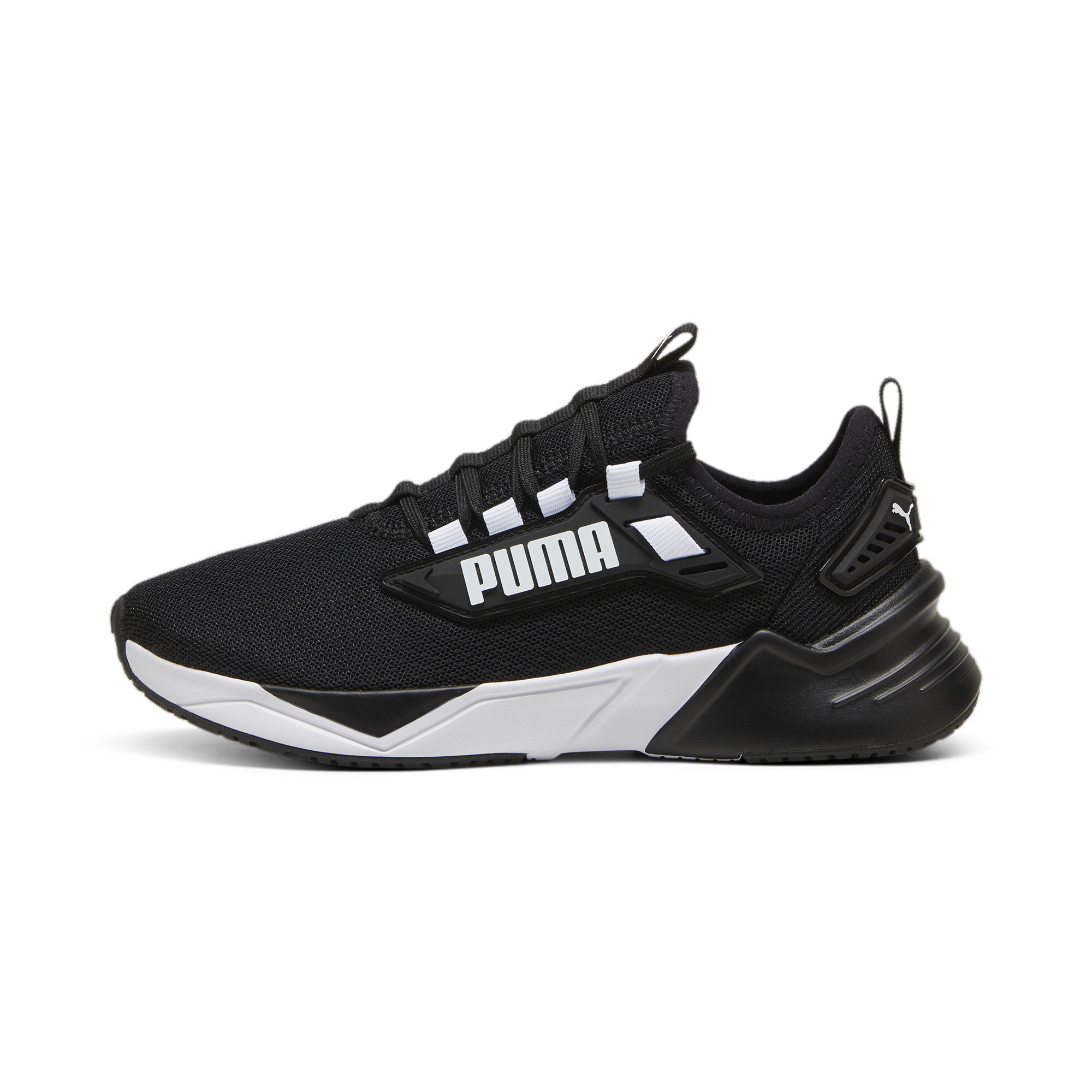 Puma Retaliate 3 Laufschuhe Teenager Für Für Kinder | Mit Plain | Black/White | Größe: 37.5