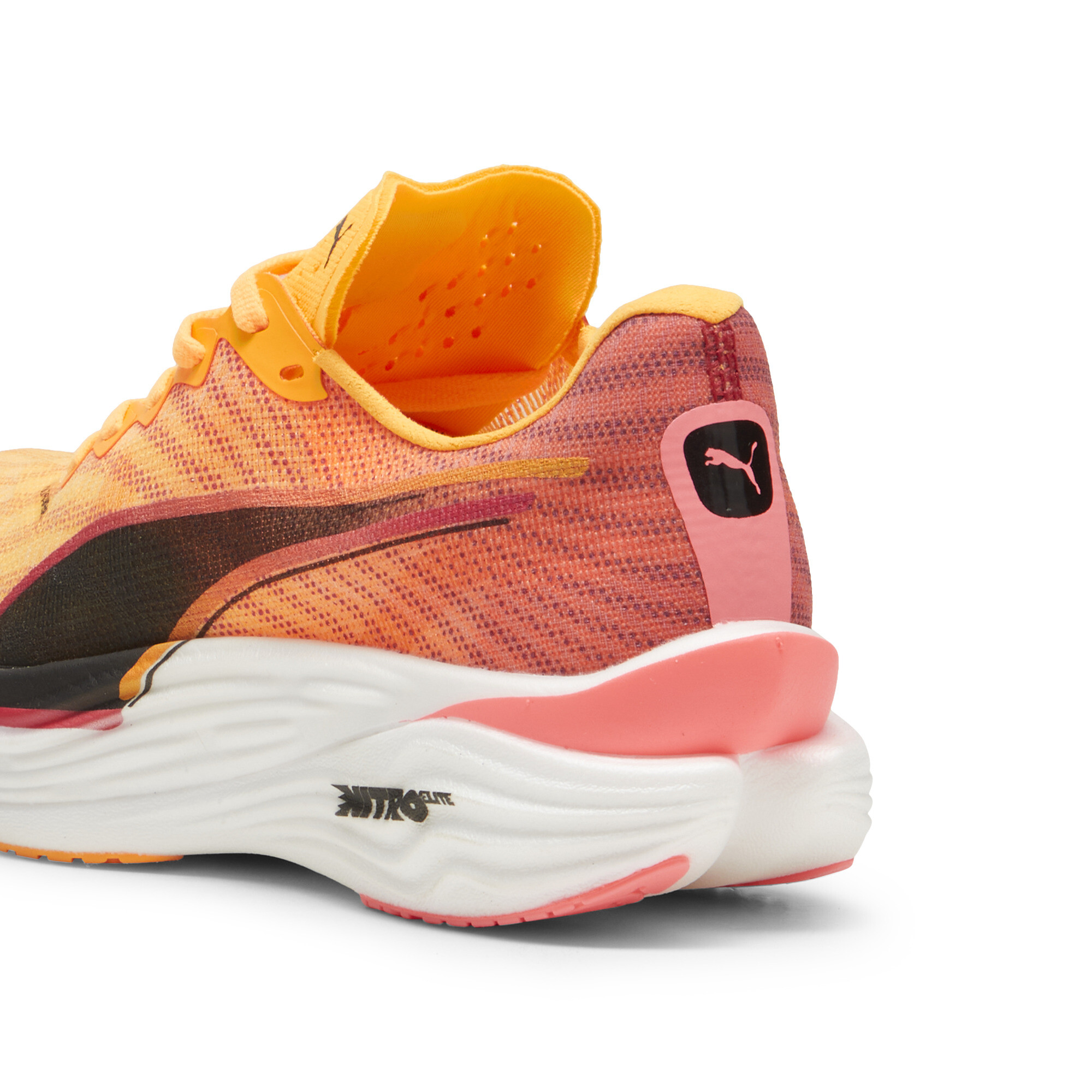 Women's PUMA Deviate NITRO™ Elite 3 Running Shoes Women In Orange, Size EU 36