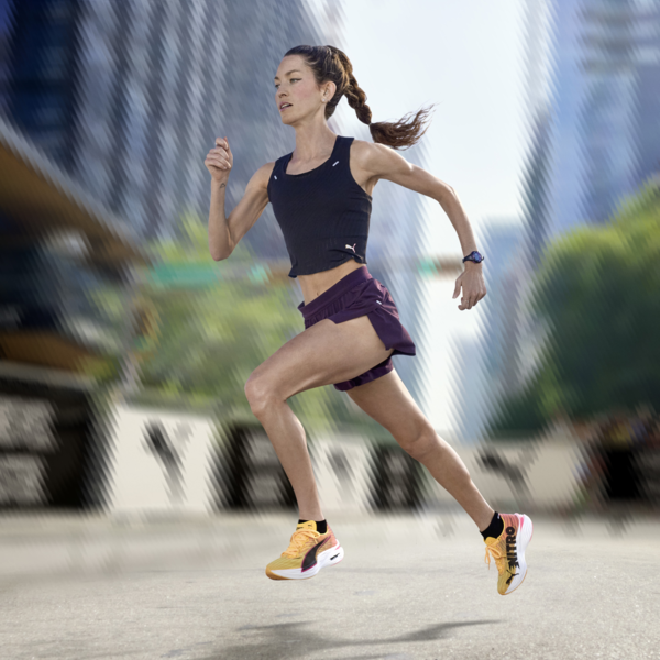 Zapatillas de running Deviate NITRO™ Elite 3 para mujer, Sun Stream-Sunset Glow, large-ARG