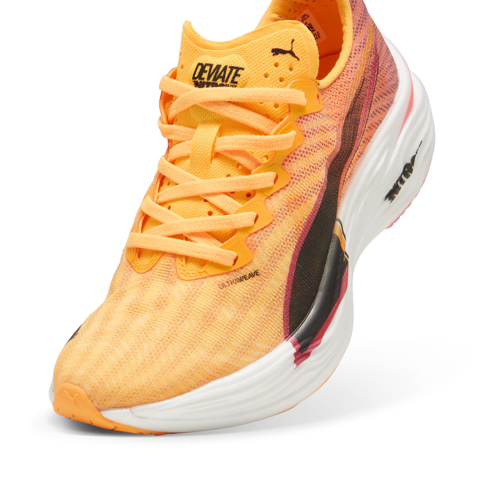 Women's PUMA Deviate NITRO™ Elite 3 Running Shoes Women In Orange, Size EU 36