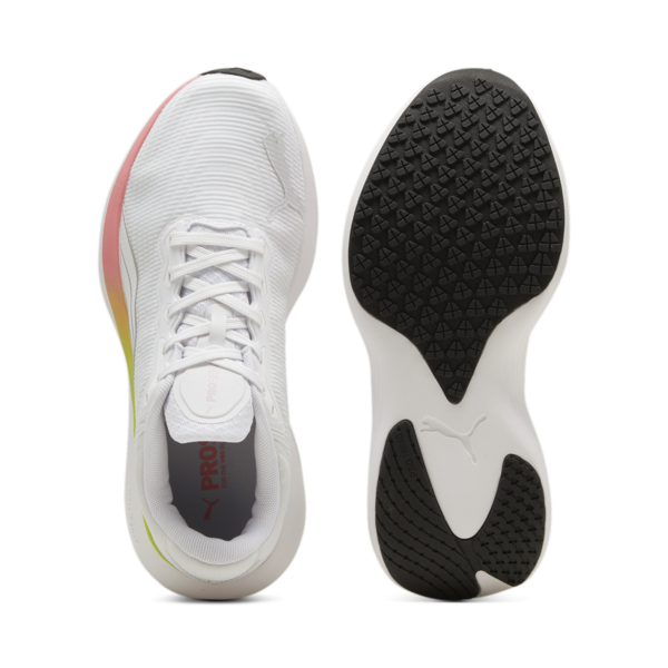 Zapatillas Scend Pro Ultra para mujer, PUMA White-Lime Pow, large-ARG