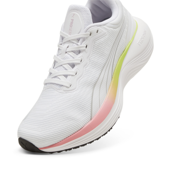 Zapatillas Scend Pro Ultra para mujer, PUMA White-Lime Pow, large-ARG