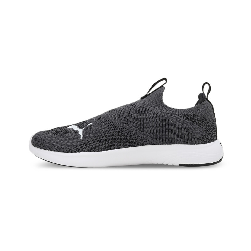 Men's PUMA Softride Gush Slip-On Shoes in White/Black size UK 10