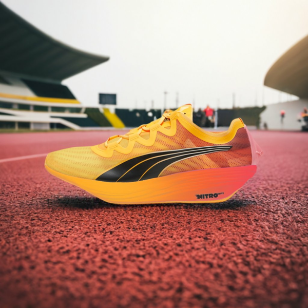 Fast-FWD NITRO™ Elite Running Shoes Men, Sunset Glow-Sun Stream-PUMA White, large-ZAF