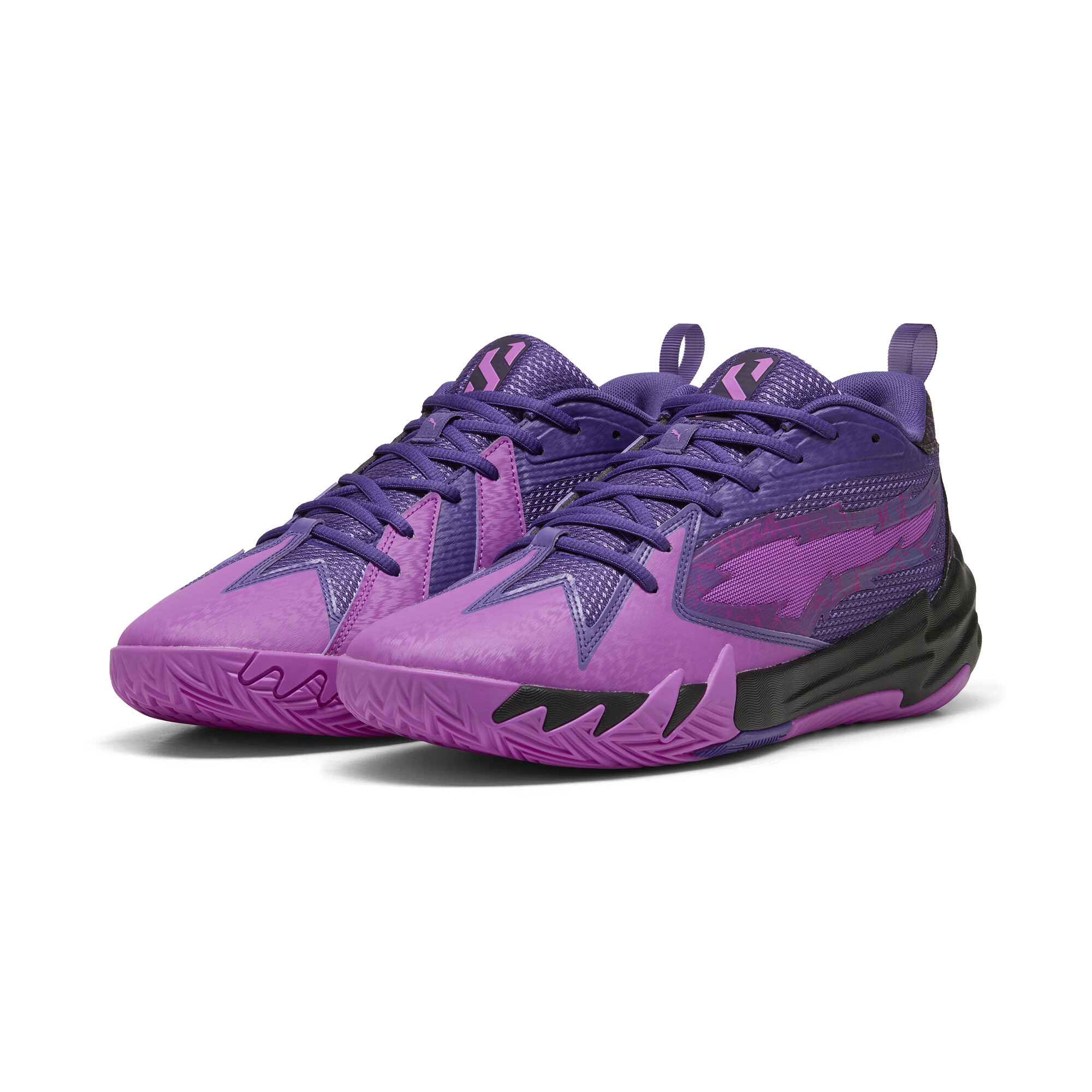 Chaussures De Basketball Scoot Zeros Purple Lightning