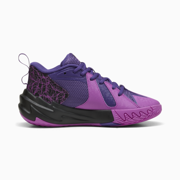 Scoot Zeros PL Basketball Shoes Youth, Pure Magenta-PUMA Black, large-MEX