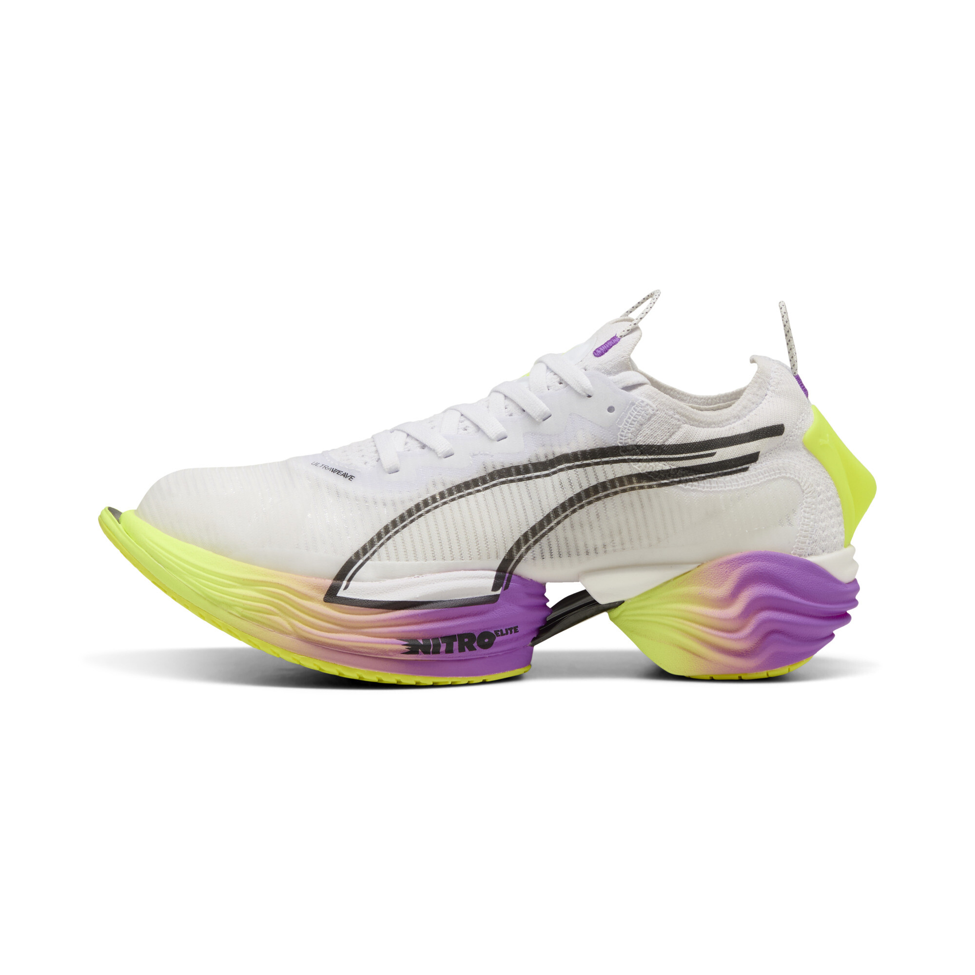 Puma FAST-R NITRO™ Elite 2 Laufschuhe Herren | White/Yellow Alert | Größe: 47