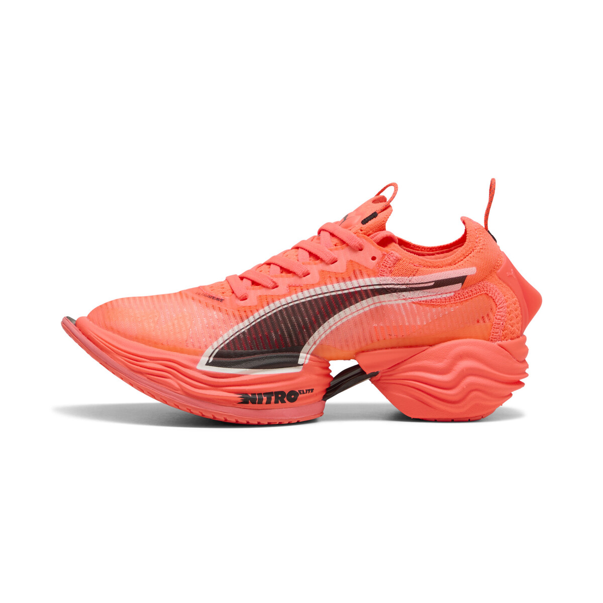 FAST-R NITRO™ Elite 2 Running Shoes Women in Glowing Red/Black by PUMA, UK 3.5