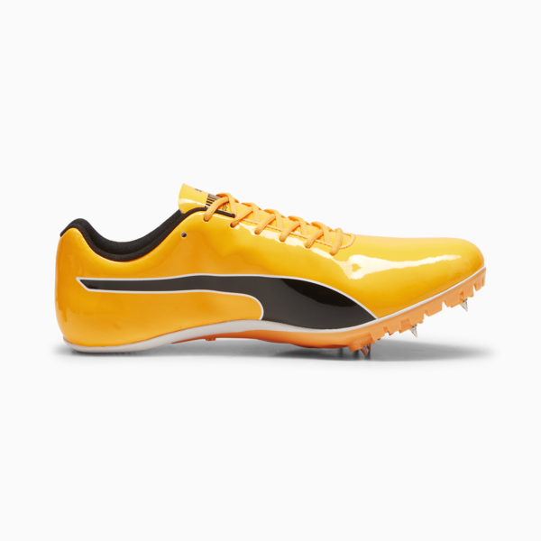 evoSPEED Sprint 14.5 Spikes Unisex, Sun Stream-PUMA Black-PUMA White, large-ZAF