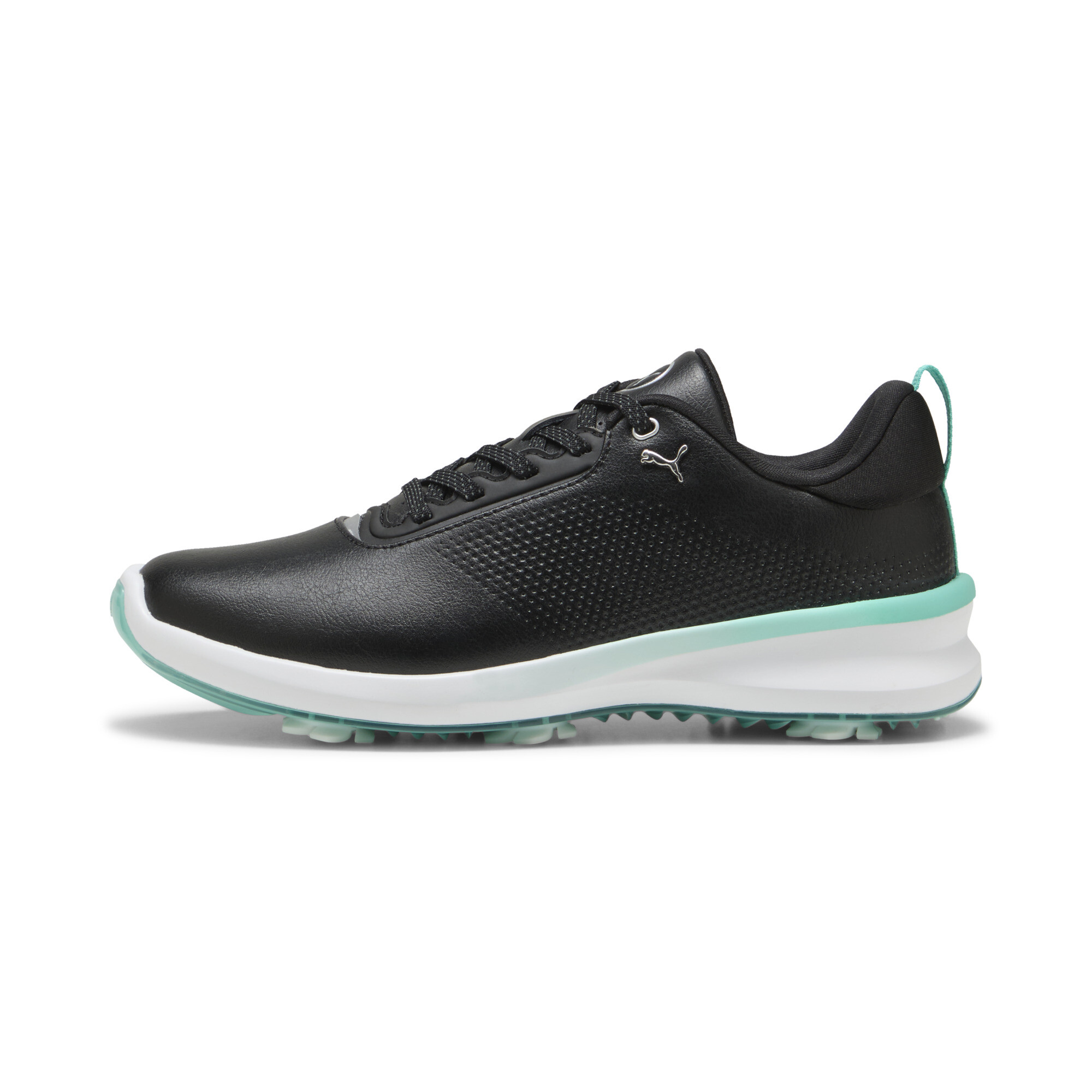 Puma IGNITE Blaze 2 Golfschuhe Damen | Mit Plain | Black/Aquatic | Größe: 37