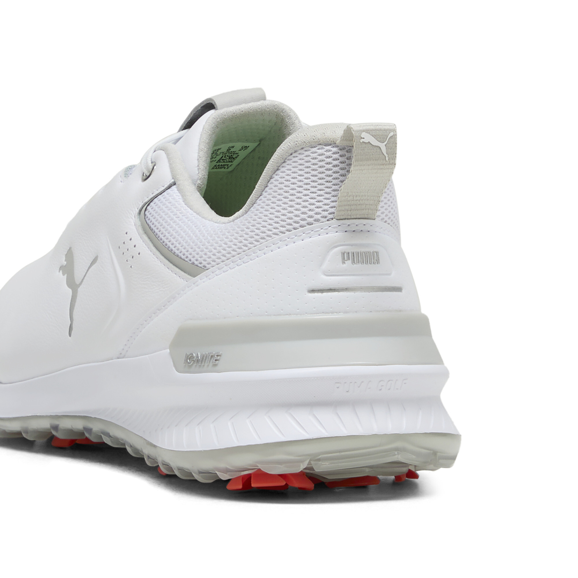 PUMA IGNITE Innovate leren golfschoenen voor Heren, Grijs/Wit, Maat 47 thumbnail 5
